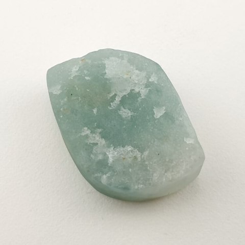 Aquamarine raw cabochon 25x17 mm no. 24 Aquamarine raw cabochon 25x17 mm no. 24