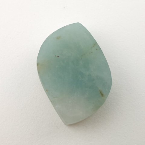 Aquamarine raw cabochon 25x17 mm no. 24 Aquamarine raw cabochon 25x17 mm no. 24