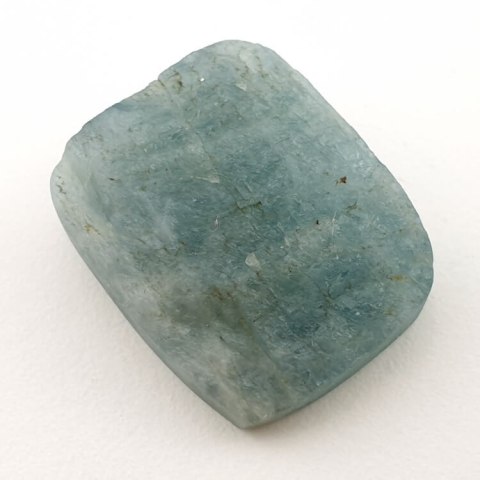 Aquamarine raw cabochon 25x20 mm no 19 Aquamarine raw cabochon 25x20 mm no 19