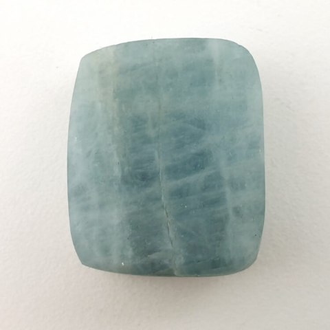 Aquamarine raw cabochon 25x20 mm no 19 Aquamarine raw cabochon 25x20 mm no 19