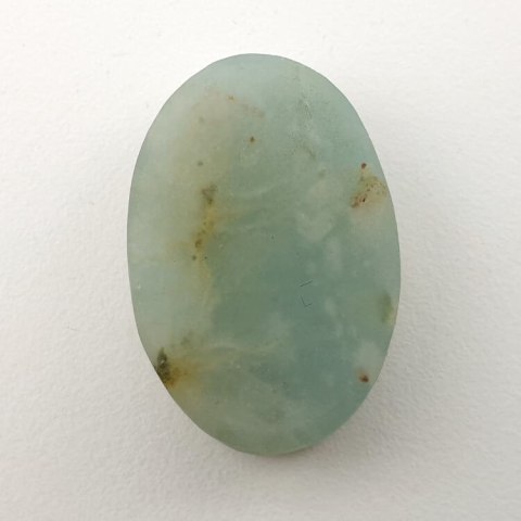 Aquamarine raw cabochon 27x18 mm no. 15 Aquamarine raw cabochon 27x18 mm no. 15