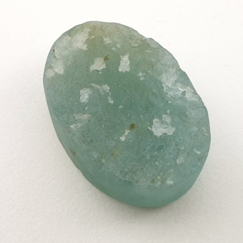 Akwamaryn kaboszon surowy 27x19 mm nr 4 Akwamaryn kaboszon surowy 27x19 mm nr 4