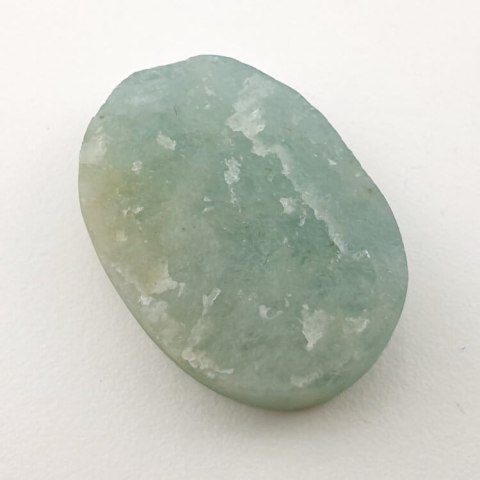 Aquamarine raw cabochon 27x20 mm no 35 Aquamarine raw cabochon 27x20 mm no 35