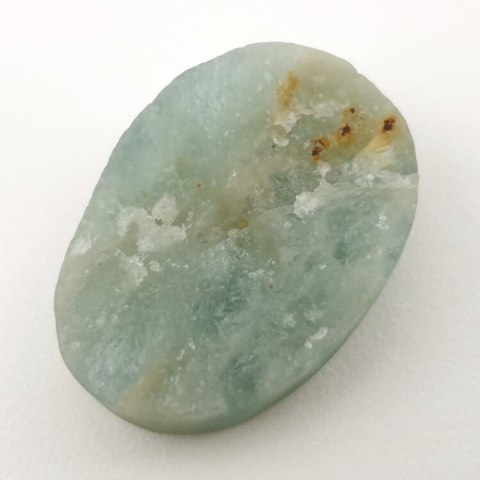 Aquamarine raw cabochon 28x20 mm no 42 Aquamarine raw cabochon 28x20 mm no 42