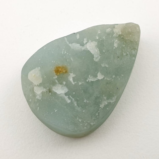 Aquamarine raw cabochon 29x21 mm no. 37