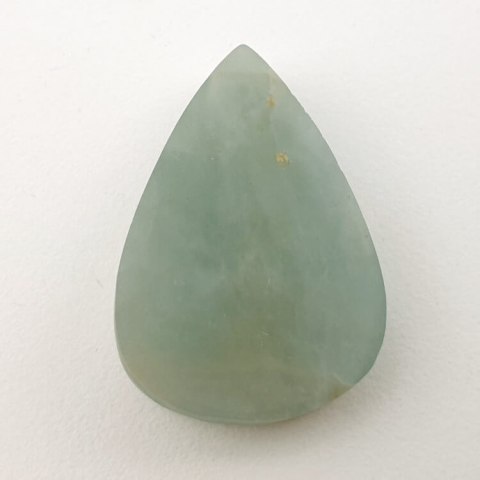 Aquamarine raw cabochon 29x21 mm no 37 Aquamarine raw cabochon 29x21 mm no 37