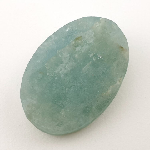 Aquamarine raw cabochon 30x22 mm no 28 Aquamarine raw cabochon 30x22 mm no 28