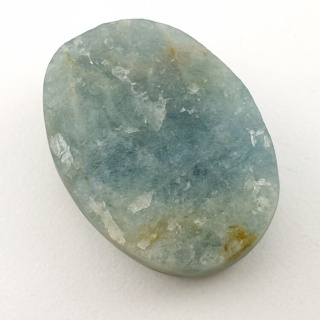 Aquamarine raw cabochon 30x22 mm no. 3