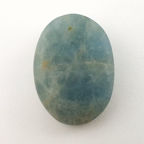 Aquamarine raw cabochon 30x22 mm no 3 Aquamarine raw cabochon 30x22 mm no 3