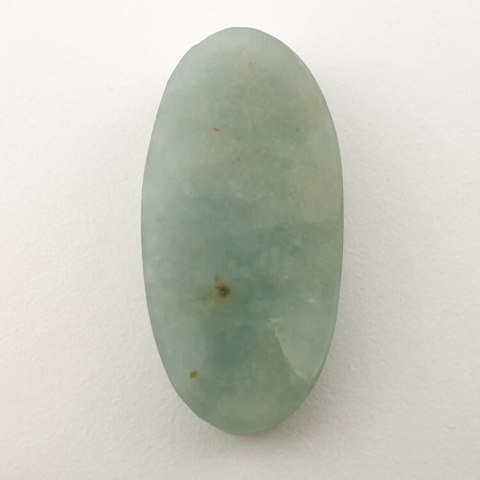 Aquamarine raw cabochon 31x16 mm no 27 Aquamarine raw cabochon 31x16 mm no 27