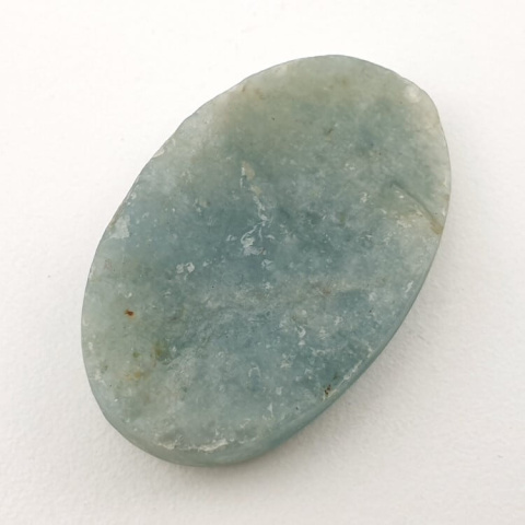 Aquamarine raw cabochon 31x19 mm no 34 Aquamarine raw cabochon 31x19 mm no 34