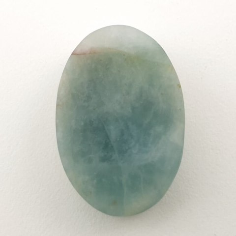 Aquamarine raw cabochon 31x21 mm no 26 Aquamarine raw cabochon 31x21 mm no 26