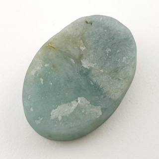 Aquamarine raw cabochon 31x22 mm no. 7