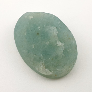 Aquamarine raw cabochon 31x23 mm no 23