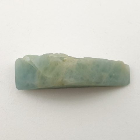 Aquamarine raw cabochon 35x16 mm no 10 Aquamarine raw cabochon 35x16 mm no 10