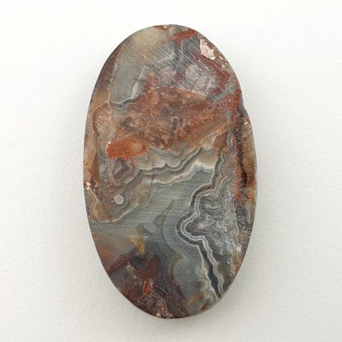 Agat koronkowy kaboszon 38x23 mm nr 178 Agat koronkowy kaboszon 38x23 mm nr 178