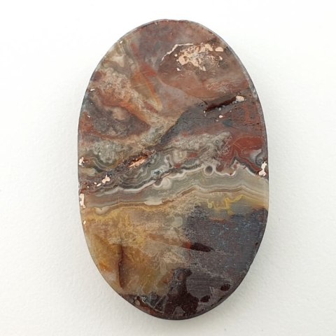 Crazy lace agate cabochon 41x26 mm no 208 Crazy lace agate cabochon 41x26 mm no 208