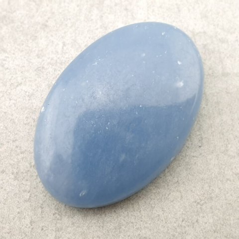 Angelite cabochon 27x18 mm no. 28 Angelite cabochon 27x18 mm no. 28