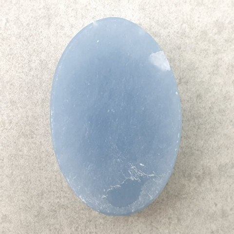 Angelite cabochon 27x18 mm no. 28 Angelite cabochon 27x18 mm no. 28