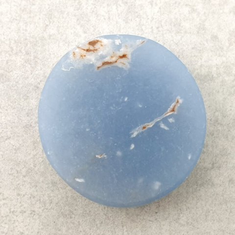 Angelite cabochon fi 24 mm no 31 Angelite cabochon fi 24 mm no 31