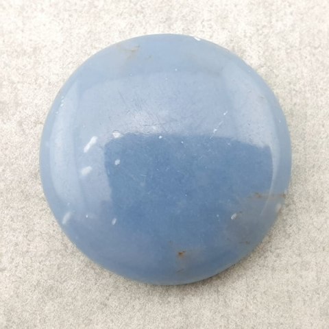 Angelite cabochon dia. 24 mm no 57 Angelite cabochon dia. 24 mm no 57