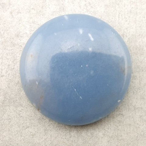 Angelite cabochon dia. 24 mm no 57 Angelite cabochon dia. 24 mm no 57