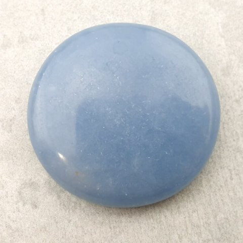 Angelite cabochon fi 27 mm no 25 Angelite cabochon fi 27 mm no 25