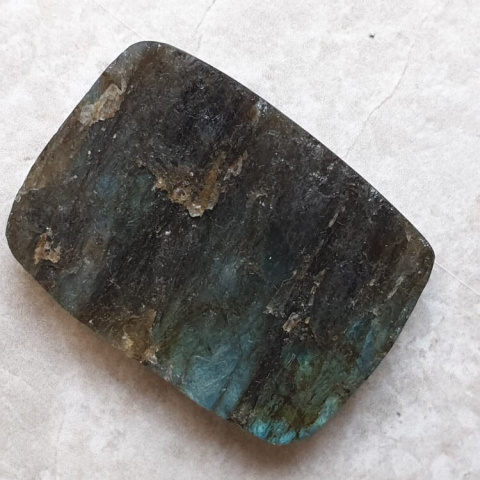 Labradorite raw cabochon 34x25 mm no 29 Labradorite raw cabochon 34x25 mm no 29