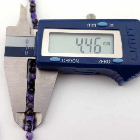 Agat fire fioletowy kula fasetowana 4 mm 30 szt Agat fire fioletowy kula fasetowana 4 mm 30 szt