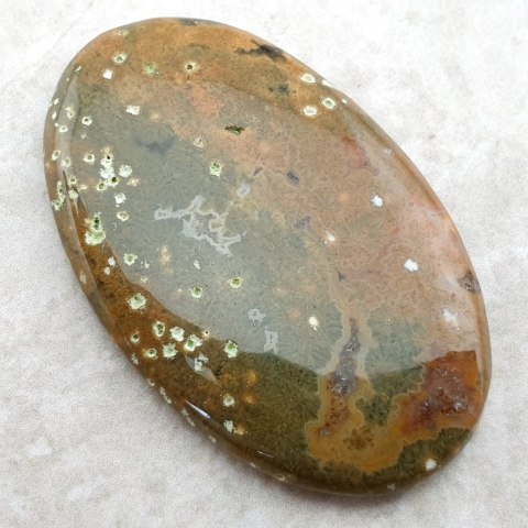 Ocean jasper cabochon 3.8x2.4 cm No. 47 Ocean jasper cabochon 3.8x2.4 cm No. 47