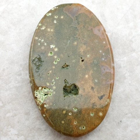 Ocean jasper cabochon 3.8x2.4 cm No. 47 Ocean jasper cabochon 3.8x2.4 cm No. 47