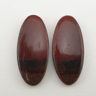 New Ryolit pair of cabochons 3.3x1.5 cm no 5