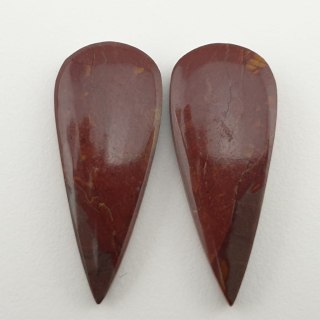 New Ryolit pair of cabochons 3.4x1.4 cm no 4