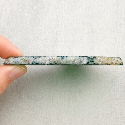 Agate slice with hole 87x49 mm no. 227 Agate slice with hole 87x49 mm no. 227