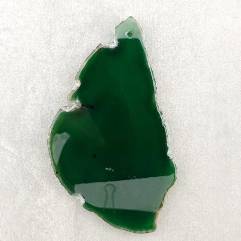Agate slice with hole 87x49 mm no. 227 Agate slice with hole 87x49 mm no. 227