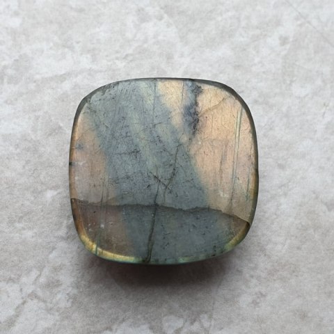 Labradorite cabochon 22x22 mm no A412 Labradorite cabochon 22x22 mm no A412