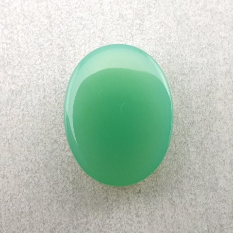 Chalcedony chryso cabochon 17x13 mm no 46 Chalcedony chryso cabochon 17x13 mm no 46