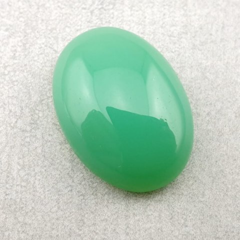 Chalcedony chryso cabochon 21x15 mm no 6 Chalcedony chryso cabochon 21x15 mm no 6