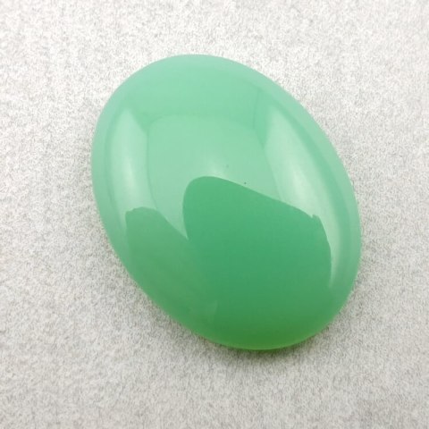 Chalcedony chryso cabochon 21x16 mm no. 16 Chalcedony chryso cabochon 21x16 mm no. 16