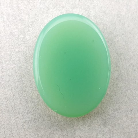 Chalcedony chryso cabochon 21x16 mm no. 16 Chalcedony chryso cabochon 21x16 mm no. 16