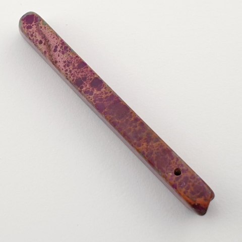 Imperial jasper icicle 62x9 mm no 117 Imperial jasper icicle 62x9 mm no 117