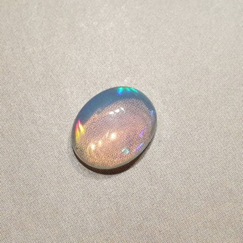 Opal from Ethiopia cabochon 9x7 mm no 337 Opal from Ethiopia cabochon 9x7 mm no 337