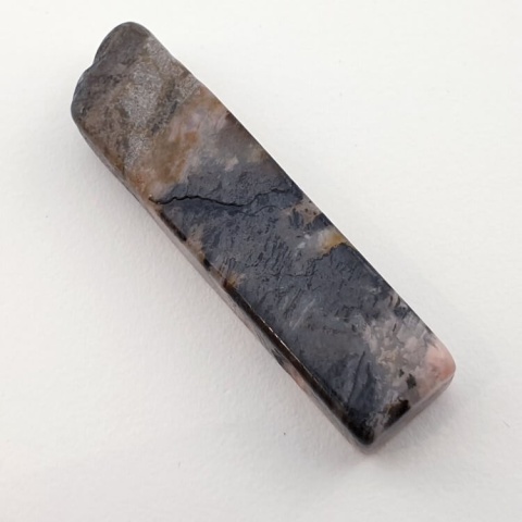 Rodonit czarny sopel 41x10 mm nr 65 Rodonit czarny sopel 41x10 mm nr 65