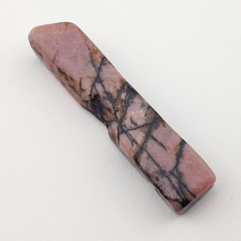 Rhodonite black icicle 44x10 mm no 72 Rhodonite black icicle 44x10 mm no 72