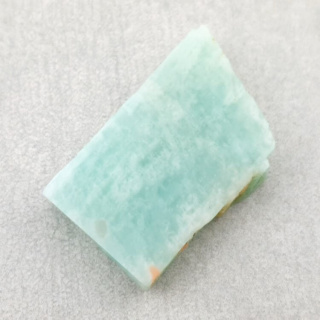 Amazonite cut raw 31x20 mm No. 5