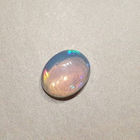 Opal from Ethiopia cabochon 8x6 mm no. 384 Opal from Ethiopia cabochon 8x6 mm no. 384