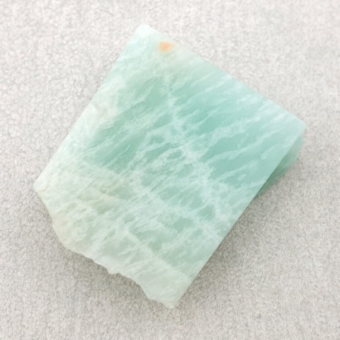 Amazonite cut raw 25x23 mm No. 57 Amazonite cut raw 25x23 mm No. 57