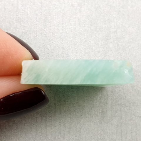 Amazonite cut raw 27x22 mm no 15 Amazonite cut raw 27x22 mm no 15