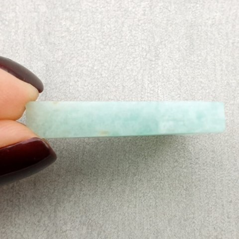Amazonite cut raw 29x30 mm no 16 Amazonite cut raw 29x30 mm no 16