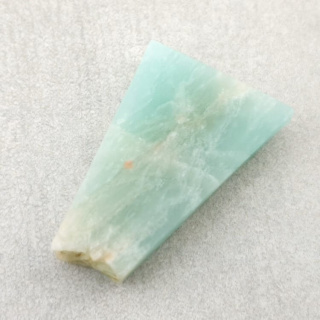 Amazonite cut raw 30x22 mm no. 9